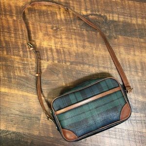 Polo Ralph Lauren vintage plaid purse